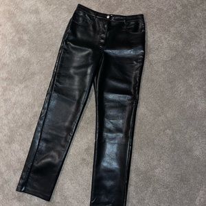 Aritzia Vegan Leather Pants